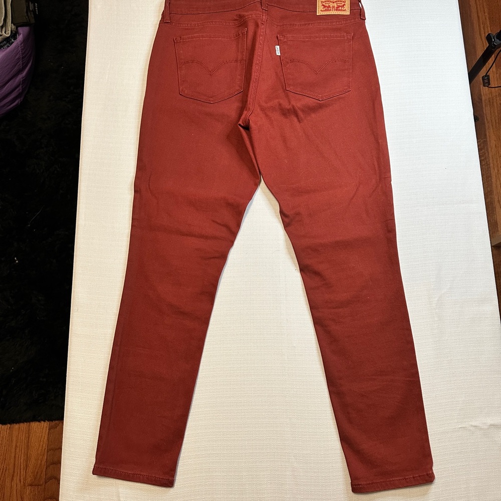 Levi's Deep Red Jeans